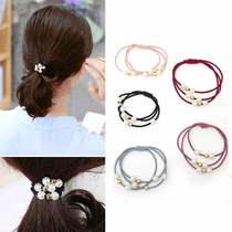 2018 spring rubber band hair ring Korean head rope tied hair holster cute small fresh adult hair ornaments headdress