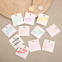 Japanese and Korean soft sister hollow love hairclip clip cute peach heart bangs clip hair accessories