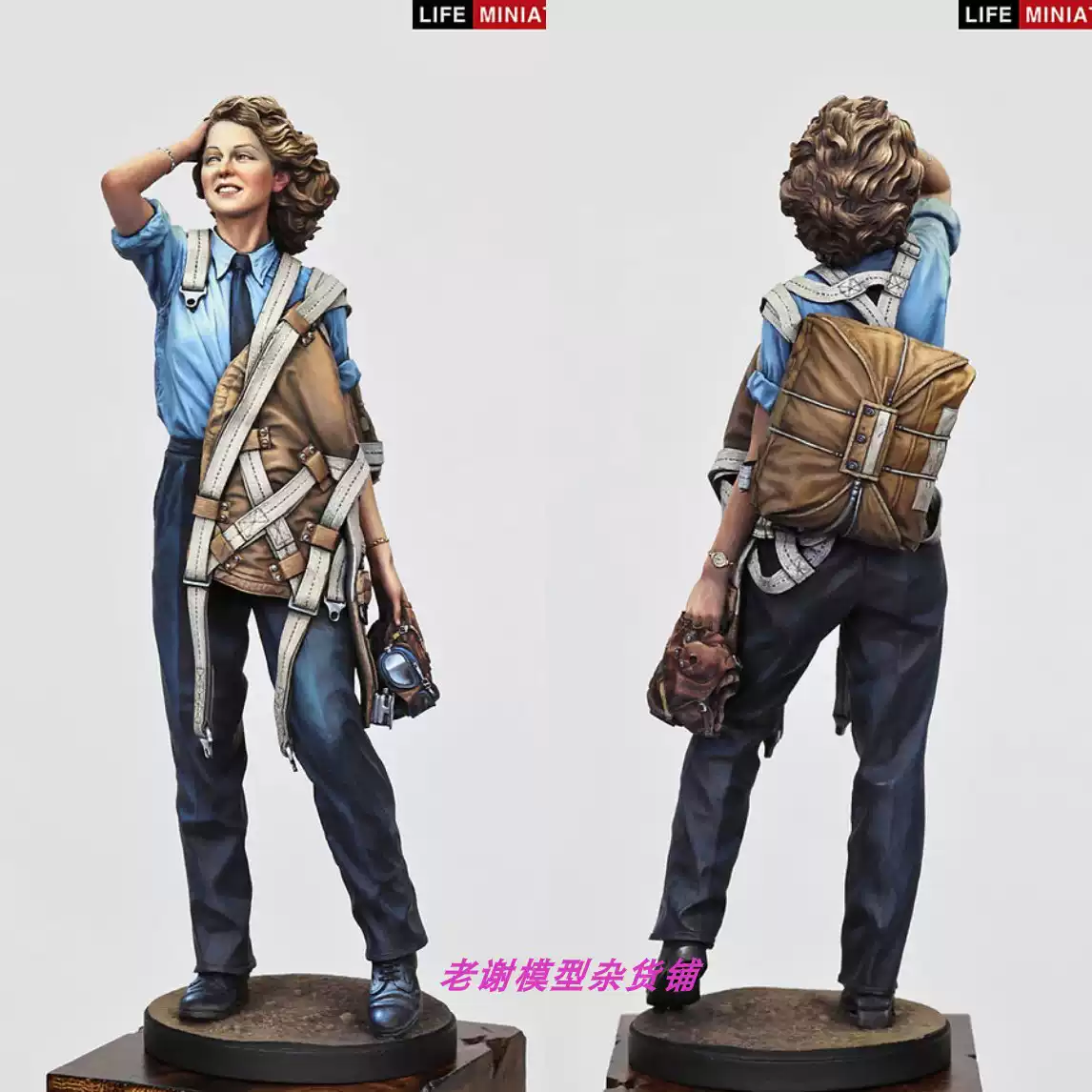 現貨Life Miniatures Attagirl - WW2 British ATA Pilot 1/16-淘寶