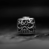 Серебряный браслет, бусины, аксессуары, браслет с одной бусиной из грецкого ореха, серебро 925 пробы