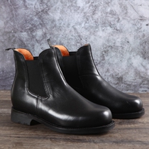 3516 factory Goodyear on-line classic vintage leather double-sided elastic high-top casual shoes father shoes booties men