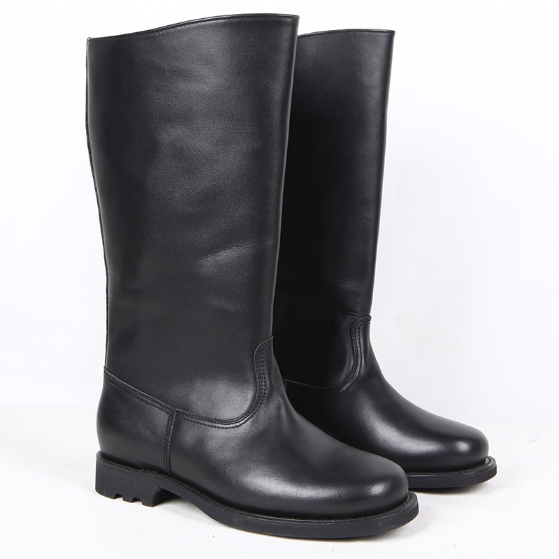 3516 factory honor guard leather boots Full leather riding boots cowhide motorcycle boots Outdoor waterproof warm men's high boots