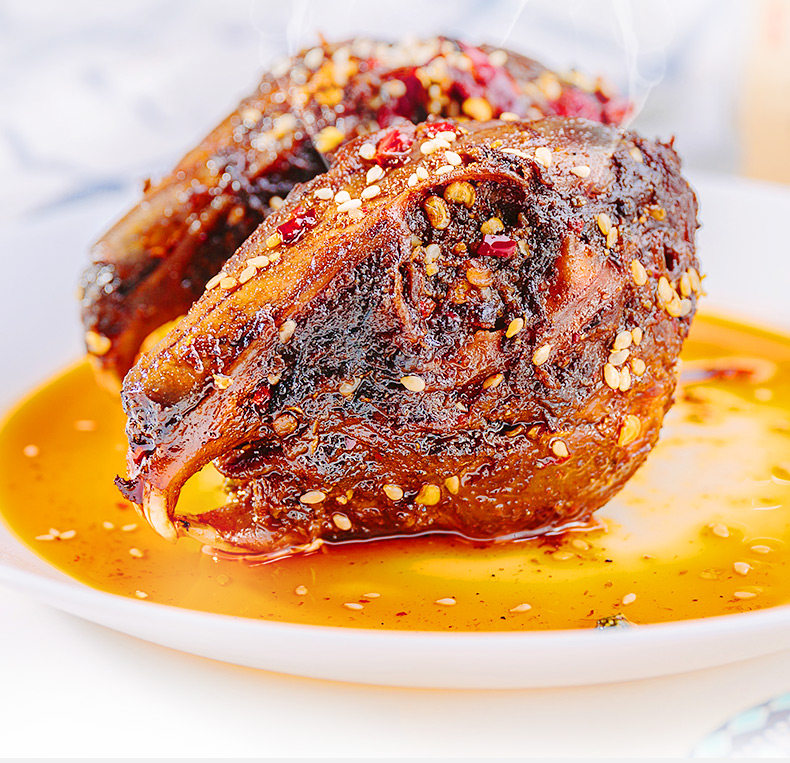 蜀老汉麻辣兔头四川成都特产美食香辣小吃零食