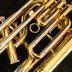 Dụng cụ bằng đồng châu Âu tenor sơn mài vàng ZBH-5000 loại 3 + 1 tiên tiến - Nhạc cụ phương Tây kèn trumpet Nhạc cụ phương Tây