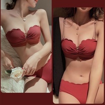 This years red underwear skills year this year womens suit New Years underwear set sex womens sexy