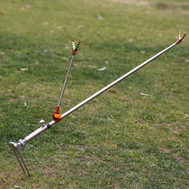 Stainless steel 2 1 meter stainless steel fishing supplies Battery bracket with ground plug rod bracket ground plug fishing rod rod