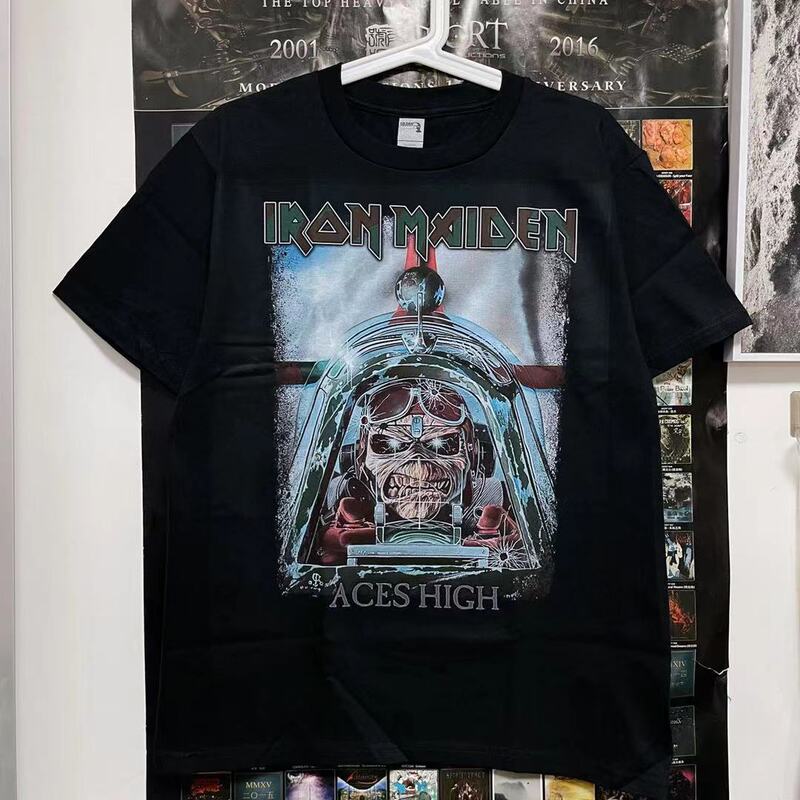 【Gildan Short Sleeve】Iron Maiden T-Shirt Merchandise from the Heavy Metal Band 140 【Gildan Short Sleeve】Iron Maiden T-Shirt Merchandise from the Heavy Metal Band 140