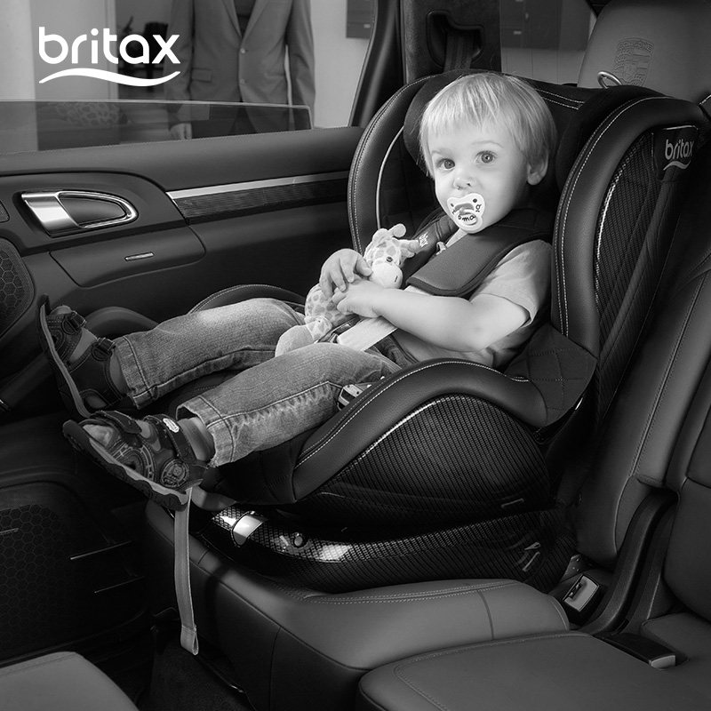 Baode Shi EMI britax child safety seat new knight black diamond version is suitable for about 9 months - 4 years old