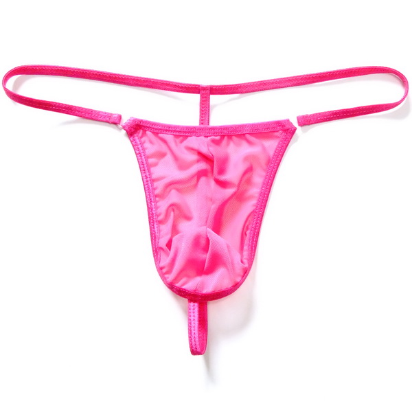 Quần nam Thong Sexy T Quần nam lưới trong suốt Thắt lưng túi thấp phối cảnh Fine Slim Thin Hips T-327 quần lót nam dành cho tuổi 12