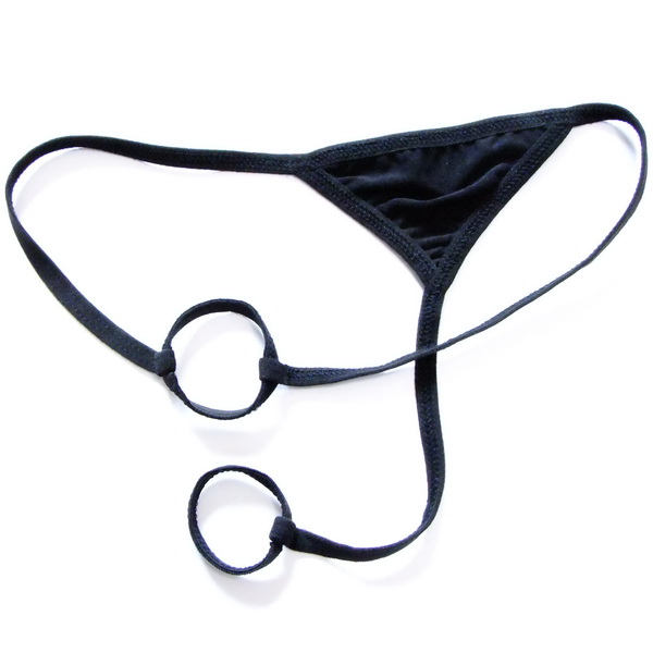 Quần nam Thong Nam Sexy T Quần mỏng Thắt lưng lụa Băng Skinny Skinny Trong suốt Siêu thấp Quần eo T-319 quần sịp nam muji