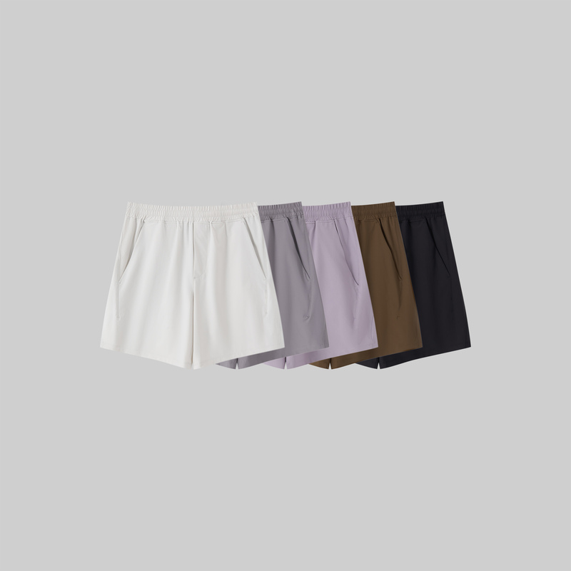 Cat and Mouse 25Ss Tear-Resistant Diamond Pattern 7inch Pb Version Four-Way Stretch Sports Quick-Drying Shorts