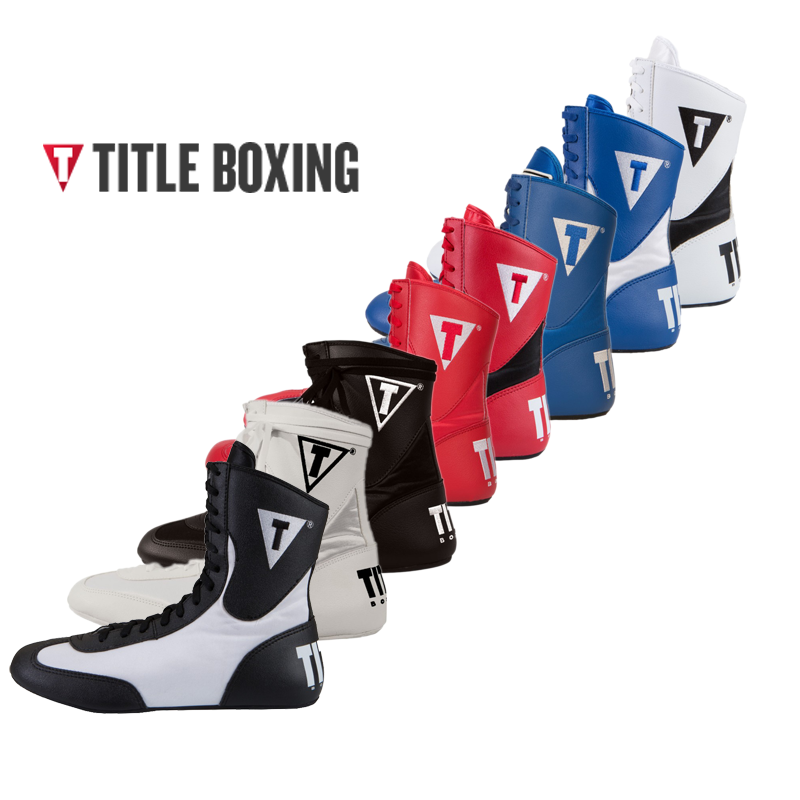 TITLE SPEED-FLEX ENCORE MID BOXING SHOES PROFESSIONAL FIGHTING TRAINING SHOES