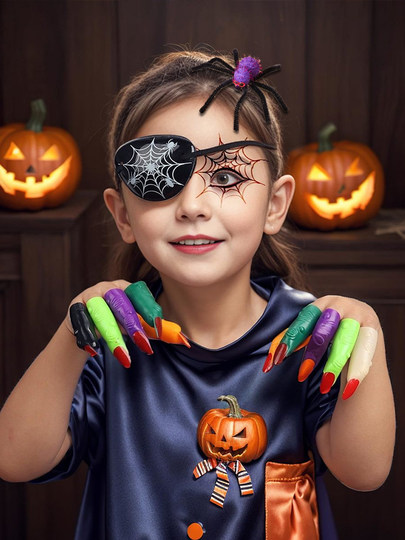 Halloween Spider Hair Clip Ghost Festival Children Adult Party Decoration Props Funny Spider Clip Hair Accessories