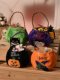 Halloween candy bag, decorative portable pumpkin bag, kindergarten children's candy scene arrangement gift bag cloth bag