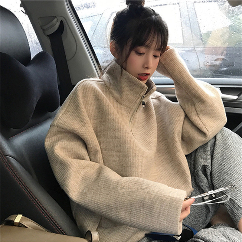 Sweatshirt femme MEIZHI en Coton - Ref 3217445 Image 1