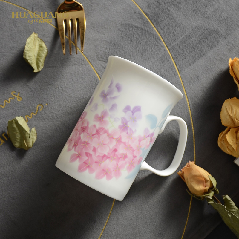Uh guano porcelain ceramic cup getting express cup children glass ceramic cup keller creative move trend