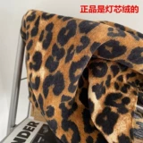 [Официальная прямая операция] Южная Корея Эмис Плековая сумка и леопардовая сумка для покупок песня Huiqiao Bai Lily