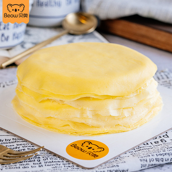 贝奥 6寸榴莲千层蛋糕 500g 天猫优惠券折后￥78包邮（￥178-100）