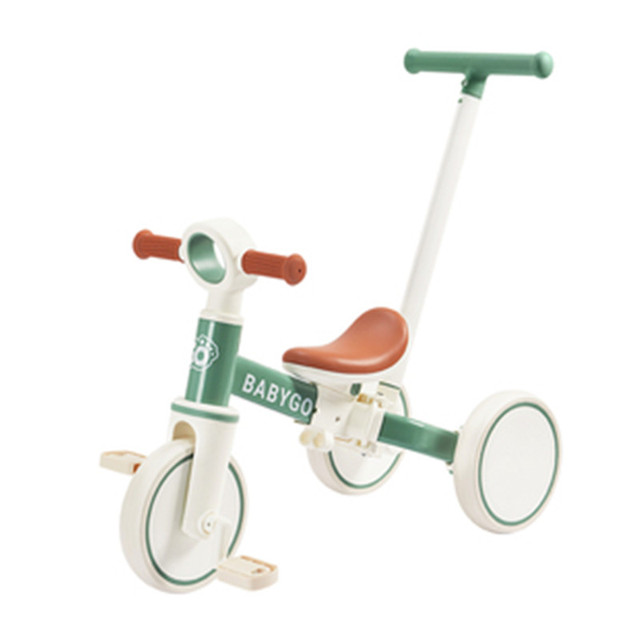 BG-BABYGO 儿童三轮车脚踏车 骑滑一体三合一 多色可选199元包邮（需用券）