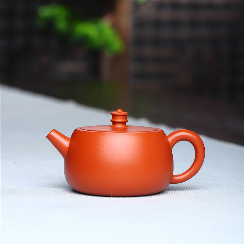 Yixing purple clay teapot custom handmade fine raw mineral mud cloud beads Teapot tea set