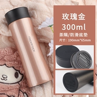 Золотая подарочная коробка, 300 мл, розовое золото