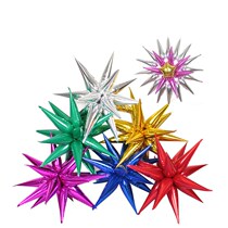 Water drop light large cone aluminum film balloon wedding birthday party aluminum foil raindrop mall explosive star hanging