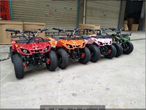 Little bull electric ATV mini four-wheel electric car childrens toy car with shelves reverse gear square for rent