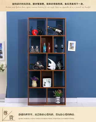 Bookcase Bookshelf Wine cabinet Wine rack Partition container shelf Display cabinet Partition cabinet Storage cabinet Foyer cabinet screen