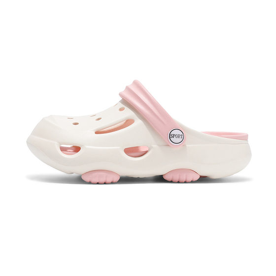 2025夏季女童洞洞鞋新款EVA防滑潮流拖鞋男防滑外穿沙滩凉鞋儿童