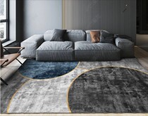 Modern minimalist abstract living room carpet floor mat coffee table bedroom bedside blanket light luxury Nordic style full shop can be customized