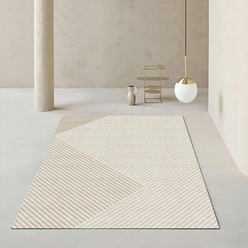 Day-style Silence Wind Carpet Advanced Mood Brief Nordic Sofa Bed Edge Modern Light Lavish Cream Wind Living Room Rug