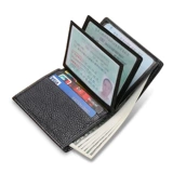 Чехол для водительских прав, универсальный картхолдер, бумажник, 2 в 1, из натуральной кожи