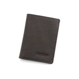 Мужской ультратонкий картхолдер, маленький бумажник, чехол для водительских прав, из натуральной кожи