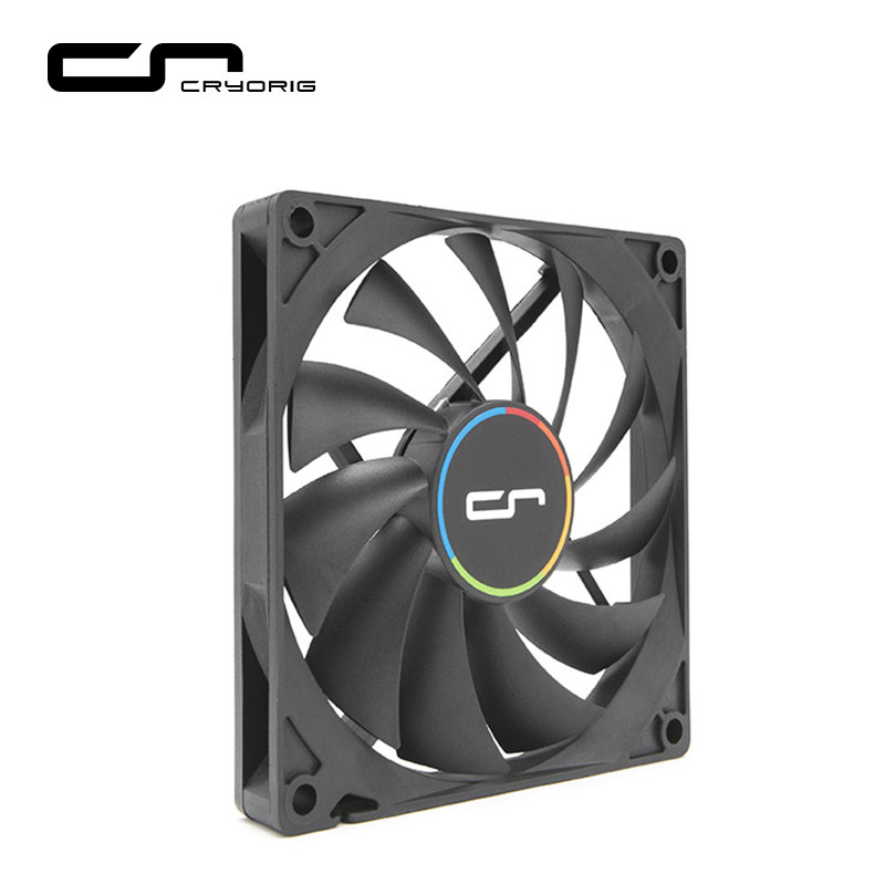 Fast Wise QT90 Desktop CPU Radiator Silent 9cm Host shell Fan 9015 Smart pwm temperature-controlled is40hp400