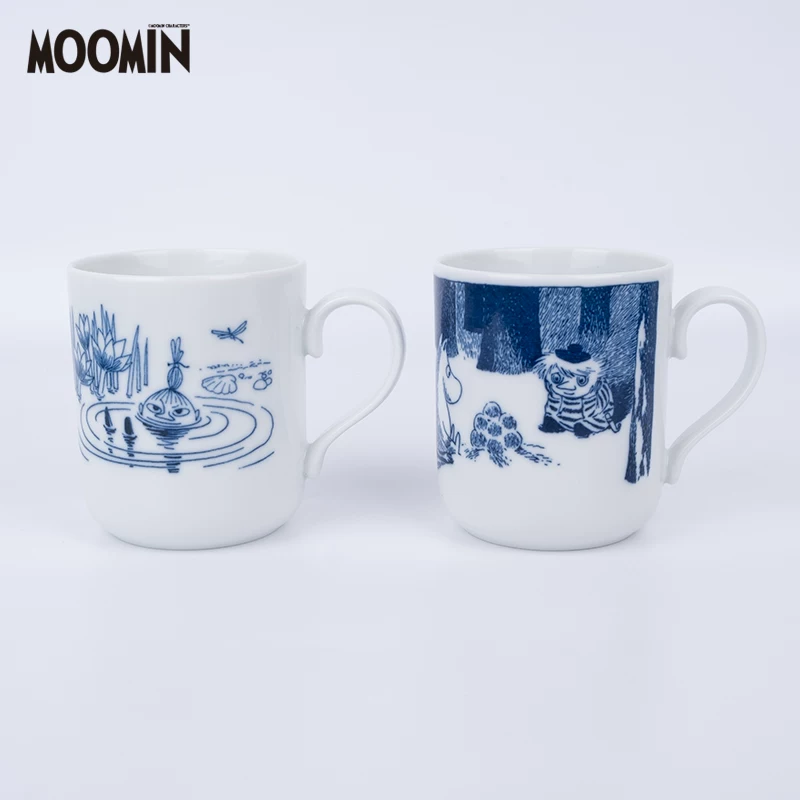 Японский импортированный керамический чашка MOOMIN из магазина Shanjia Cup Cup Dip сладкий десерт фарфоровая чашка японского стиля для чая