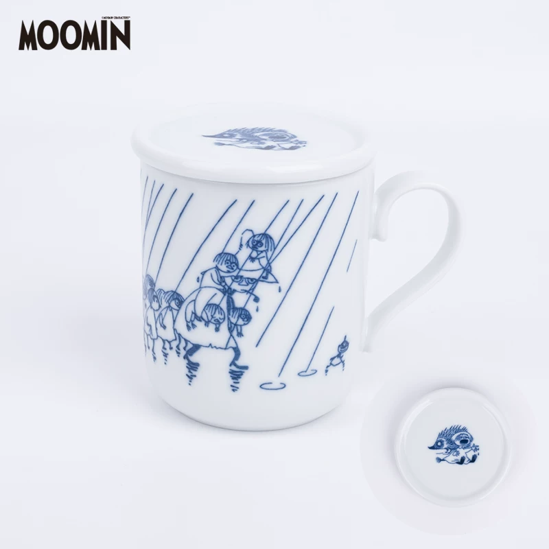 Японский импортированный керамический чашка MOOMIN из магазина Shanjia Cup Cup Dip сладкий десерт фарфоровая чашка японского стиля для чая