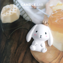 CANDLE LAB ) Hanging Hanging Rabbit DIY Aromatherapy Plaster Candle Expanded Perfusion Handmade Silicone Mould 25