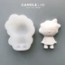 CANDLE.LAB | Ông Baiyun Rainbow Sister DIY Hương liệu thạch cao Lan truyền Đá Handmade Silicone Khuôn 11 khuôn bánh dứa Tự làm khuôn nướng