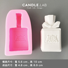 Ароматерапия DIY материалы/инструменты candle.lab | 复古香水瓶diy香薰石膏蜡烛扩香石硅胶模具包邮03
