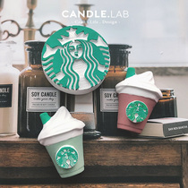 CANDLE LAB ) Coffee cup DIY aromatherapy candle expanded fragrance of hand silicone mold 16