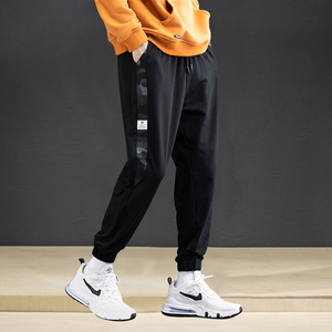 ins秋冬男士宽松潮流九分休闲裤