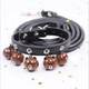 Pet cung cấp chuỗi chó với dây xích chó mèo mèo Teddy gấu chó nhỏ cổ chó dây xích chó - Cat / Dog hàng ngày Neccessities khay đựng đồ ăn cho chó	