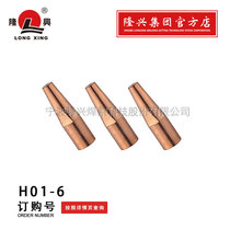 Ningbo Longxing enterprise store welding nozzle H01-6 type acetylene welding nozzle welding head torch accessories Copy handle tools