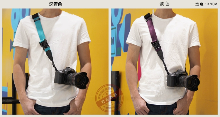 Cam-in Ninja dây đeo máy ảnh DSLR micro micro chụp ảnh chéo điều chỉnh nhanh dây đeo vai giải nén - Phụ kiện máy ảnh DSLR / đơn