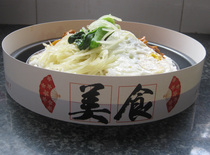 Sizzling rice steak barbecue meat baking tray paper ring splash-proof oil high-grade cardboard burning kitchen paper ring can be customized LOGO