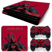Dead Waiter Limited Edition PS4 Slim sticker PS4 SLIM pain patch Deadpool 2 handle body adhesive film