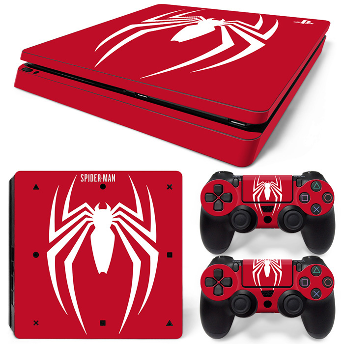Spider Man qualified version PS4 Slim sticker PS4 SLIM handle body adhesive film PS4SLIM pain patch
