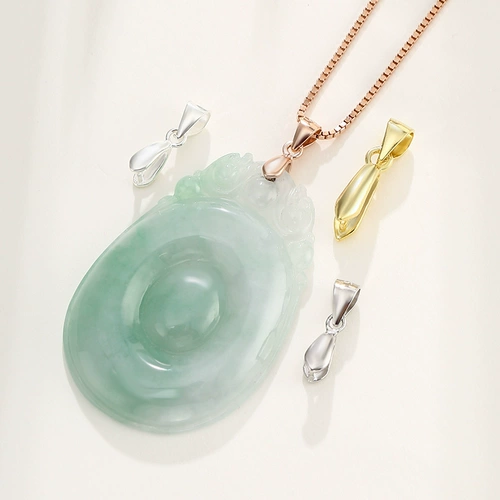 Подвеска, изумрудная застежка, Будда подходит для мужчин и женщин, ожерелье, простой и элегантный дизайн, серебро 925 пробы