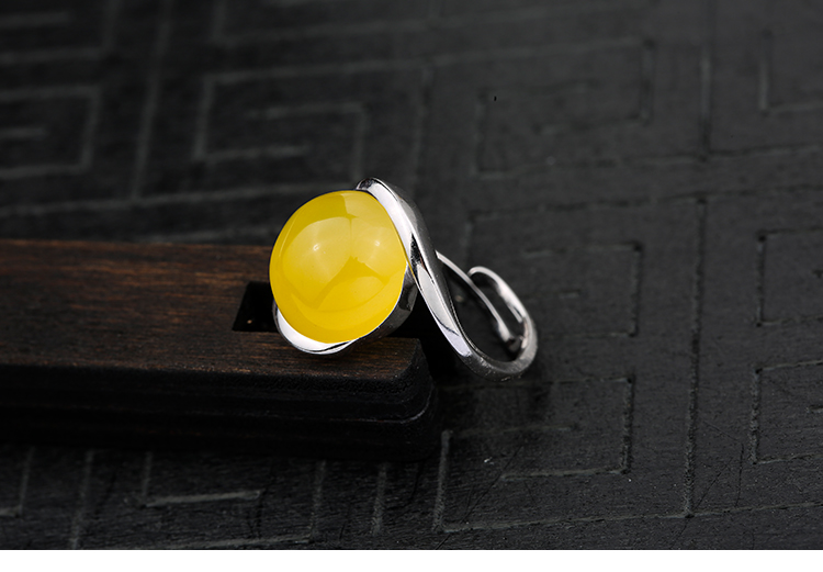 Bague mixte JINXUAN DE LUXE en Argenterie - Ref 3087319 Image 12