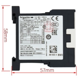 Контактор постоянного тока Schneider LP4-K0610BW3, катушка постоянного тока 24 В, нормально открытый контакт LP4K0610BW3, оригинал